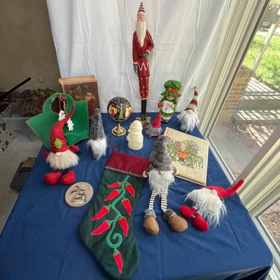 Lot of Gnome decor & other