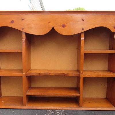 Very Nice Sturdy Decorative Large Shelf