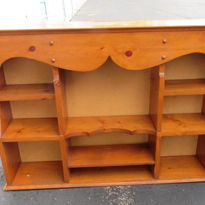 Very Nice Sturdy Decorative Large Shelf