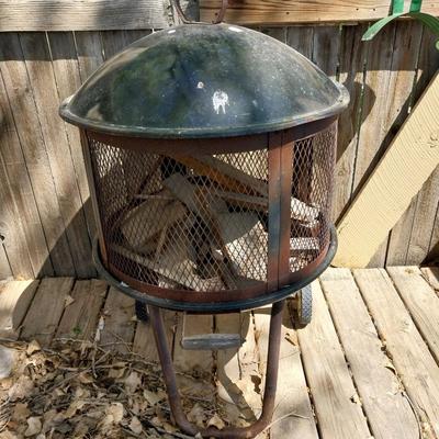 RAISED FIRE PIT