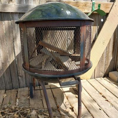 RAISED FIRE PIT