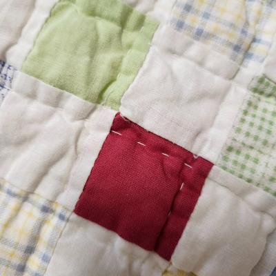 94 x 94 Handmade Quilt with matching sham, pillows and lines