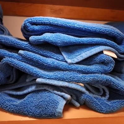Blue Towels