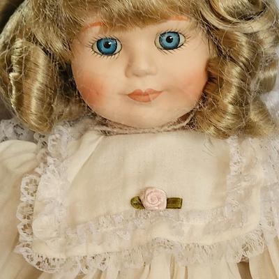 Four Vintage Porcelain head, legs and arms doll