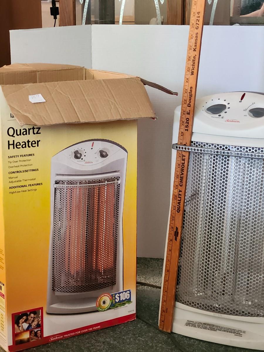 Sunbeam Quartz Floor heater