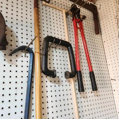 tool. shovel, saw, gardening