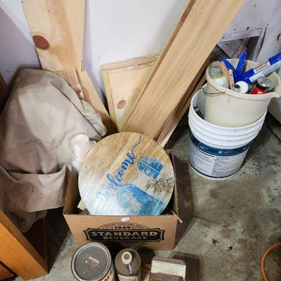 Household improvement lot, paint and equipment