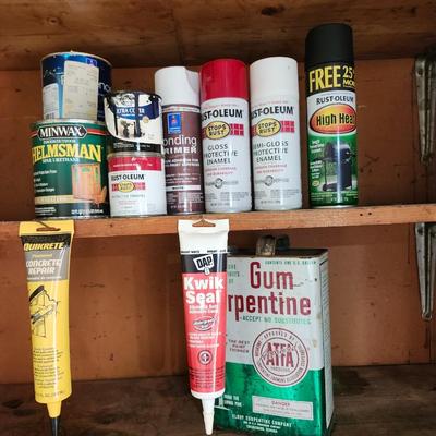 Household improvement lot, paint and equipment