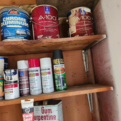 Household improvement lot, paint and equipment