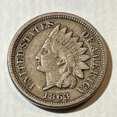 1859 VERY FINE CONDITION INDIAN HEAD CENT AS PICTURED.