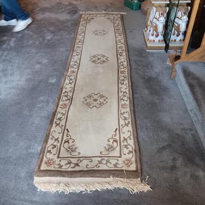 SUPER THICK, ALL WOOL HALL RUG RUNNER