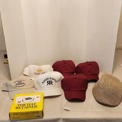 Men's hats, Baseball caps, hat retainer and Country Gentleman