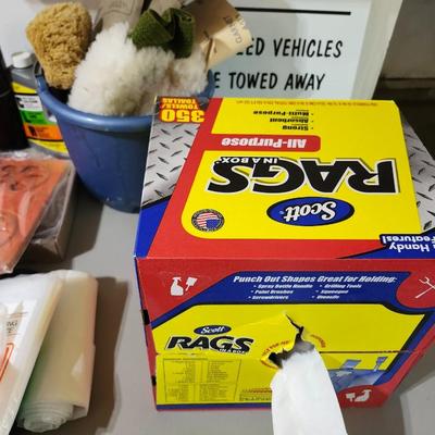 Home Improvement lot including light bulbs