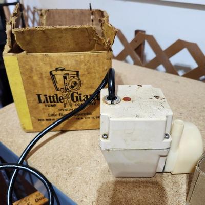 Garage tool lot, home improvement including electric saw and small compressor