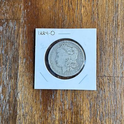 1884 -O Morgan Silver Dollar