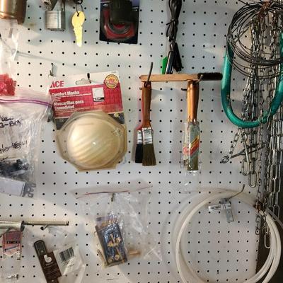 Home improvement garage lot, including tools