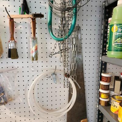 Home improvement garage lot, including tools