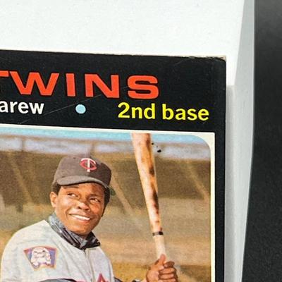 LOT 19: 1971 Topps Baseball Cards - Hank Aaron, Seaver, Garvey, Carew, Frank Robinson