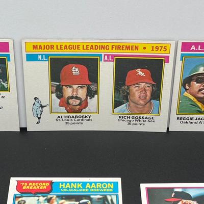 LOT 23: 1976 Topps Baseball Cards - Tom Seaver, Pete Rose, Robin Yount, Jim Rice and More
