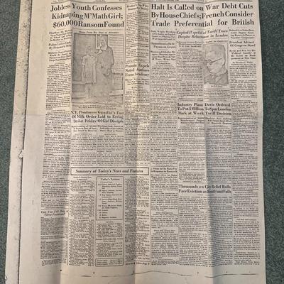 Vintage newpaper and Magazine including Life, and newpaper from 1940's