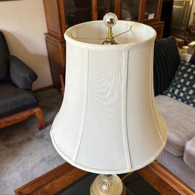 CHIN HUA MING STYLE END TABLE WITH LAMP