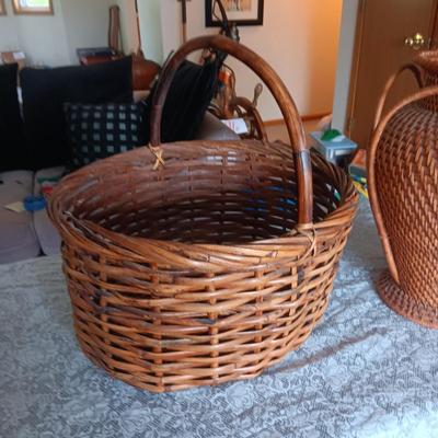 2 HANDMADE BASKETS