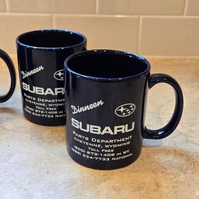 (4) Subaru Coffee Mugs
