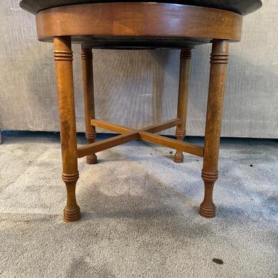 BRASS BOWL TOP TABLE