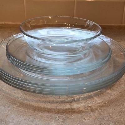 Glass Dish Set