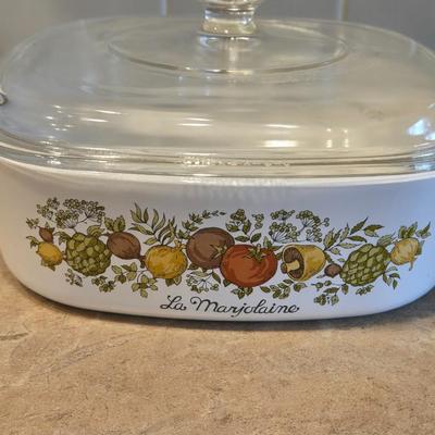 Corning Ware & Pyrex Covered Dishes