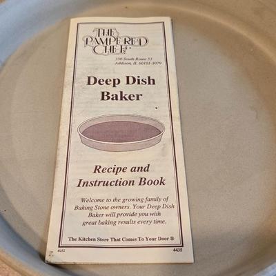 Pamper Chef Deep Dish Baker