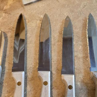 Knives and Knife Block Set