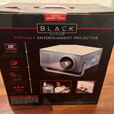 Black Portable Entertainment Projector