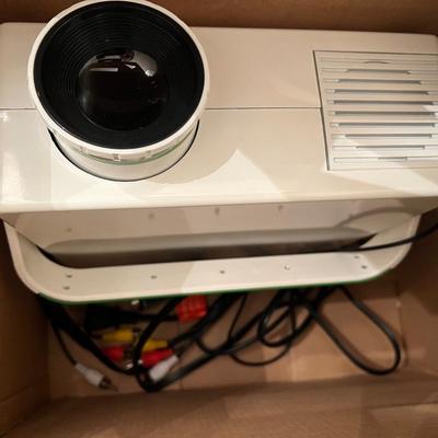 Black Portable Entertainment Projector