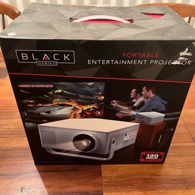 Black Portable Entertainment Projector