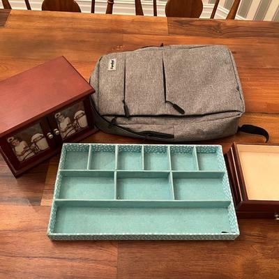 Jewelry Box and Storage with Bag
