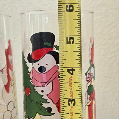 Vintage Snowman Tumblers