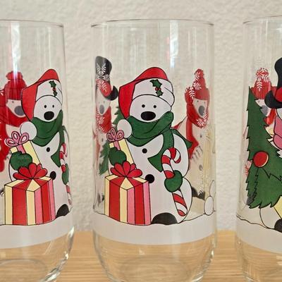 Vintage Snowman Tumblers