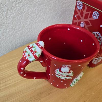 Holiday Mug with Matching Containers