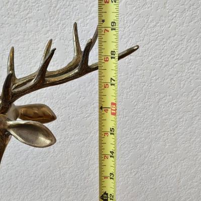 Brass Buck Deer