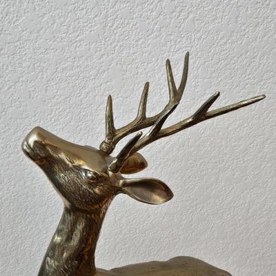 Brass Buck Deer