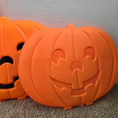 Large Light Up Jack O Lantern Deco