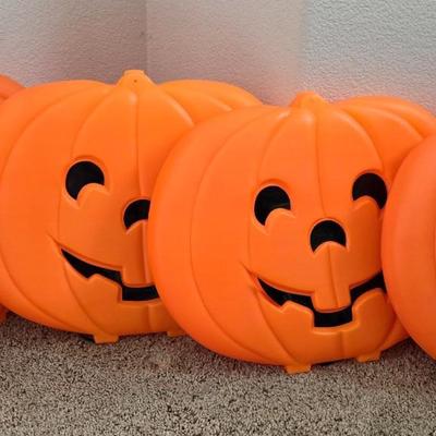 Large Light Up Jack O Lantern Deco
