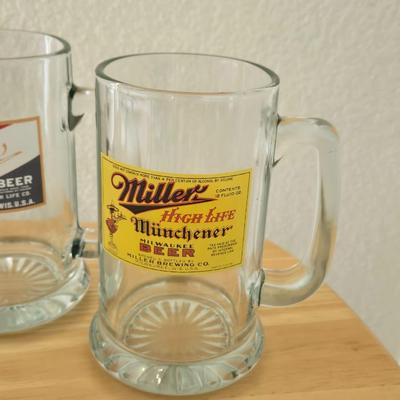 Miller Beer Mugs & School of Mines Mug