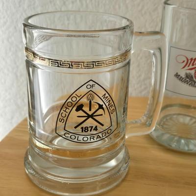 Miller Beer Mugs & School of Mines Mug