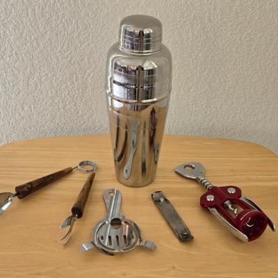 Bar Drink Shaker and Tools