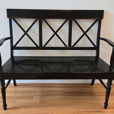 Wood Bench
