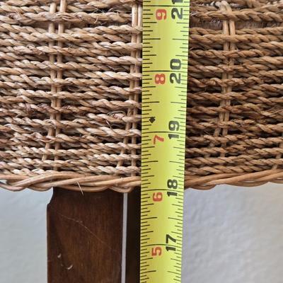 Rattan Woven Side Table