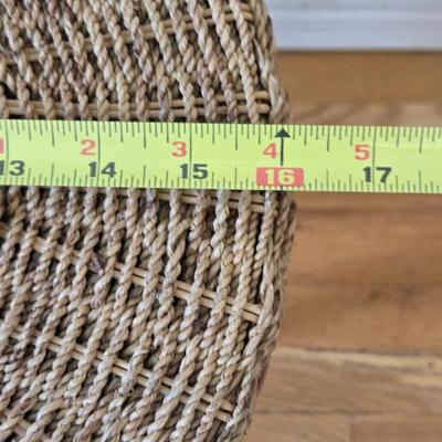 Rattan Woven Side Table