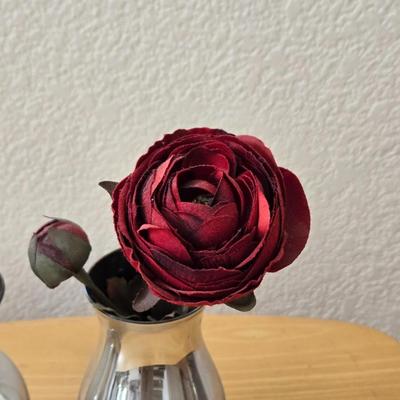 (2) Glass Vases